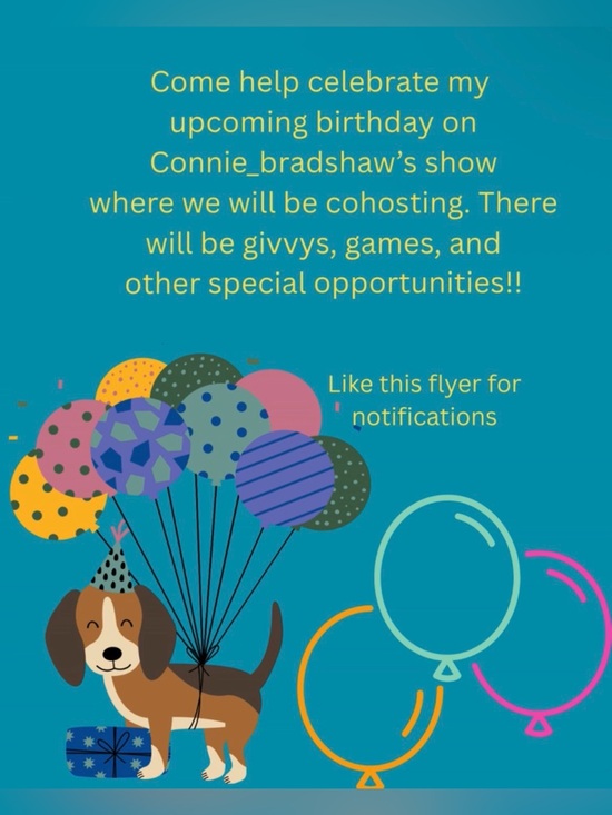 Other - Birthday celebration flyer